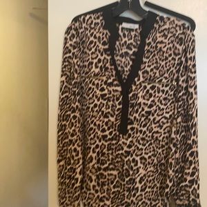 Animal print top